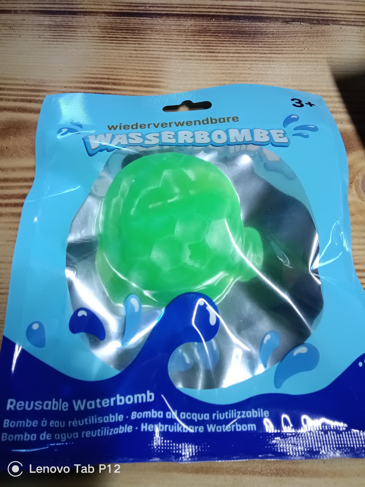 Wasserbombe wiederverwendbar