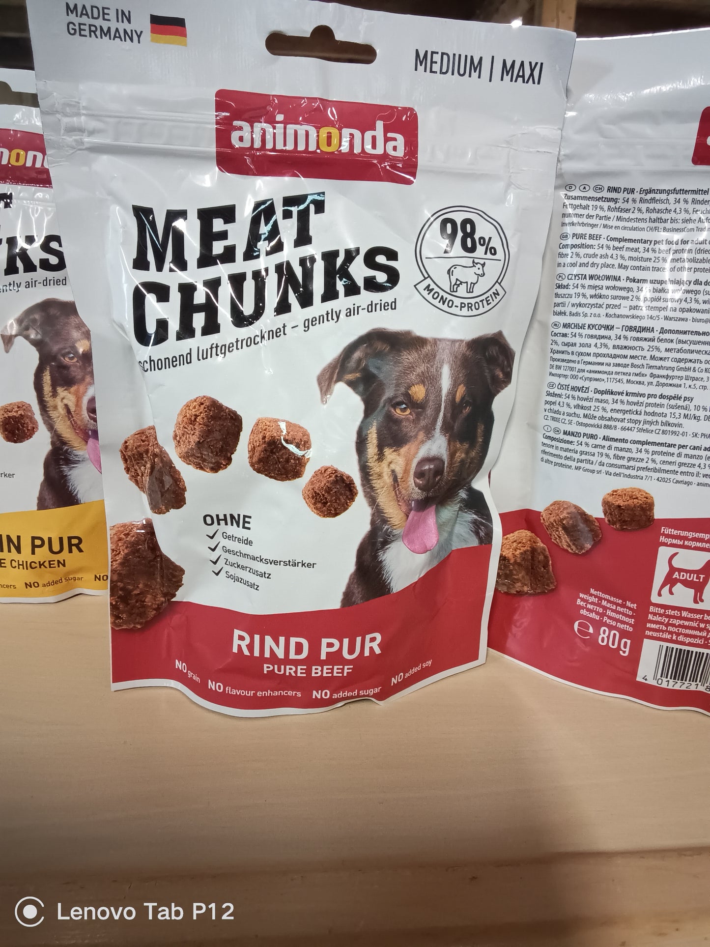 Meat Chunks      Rind pur 80g                             Animonda