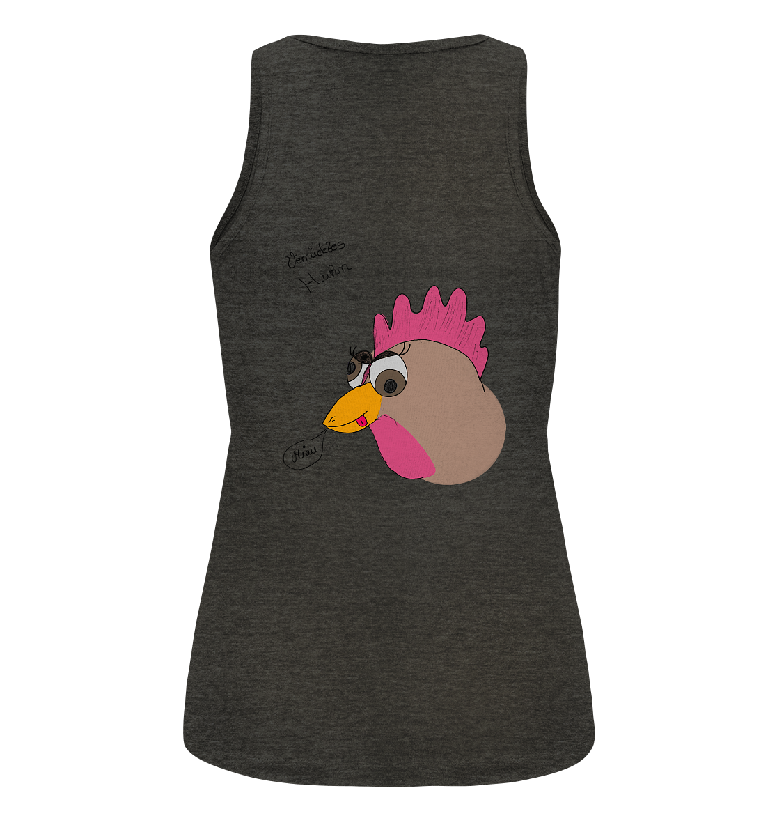 Verrücktes Huhn - Ladies Organic Tank-Top