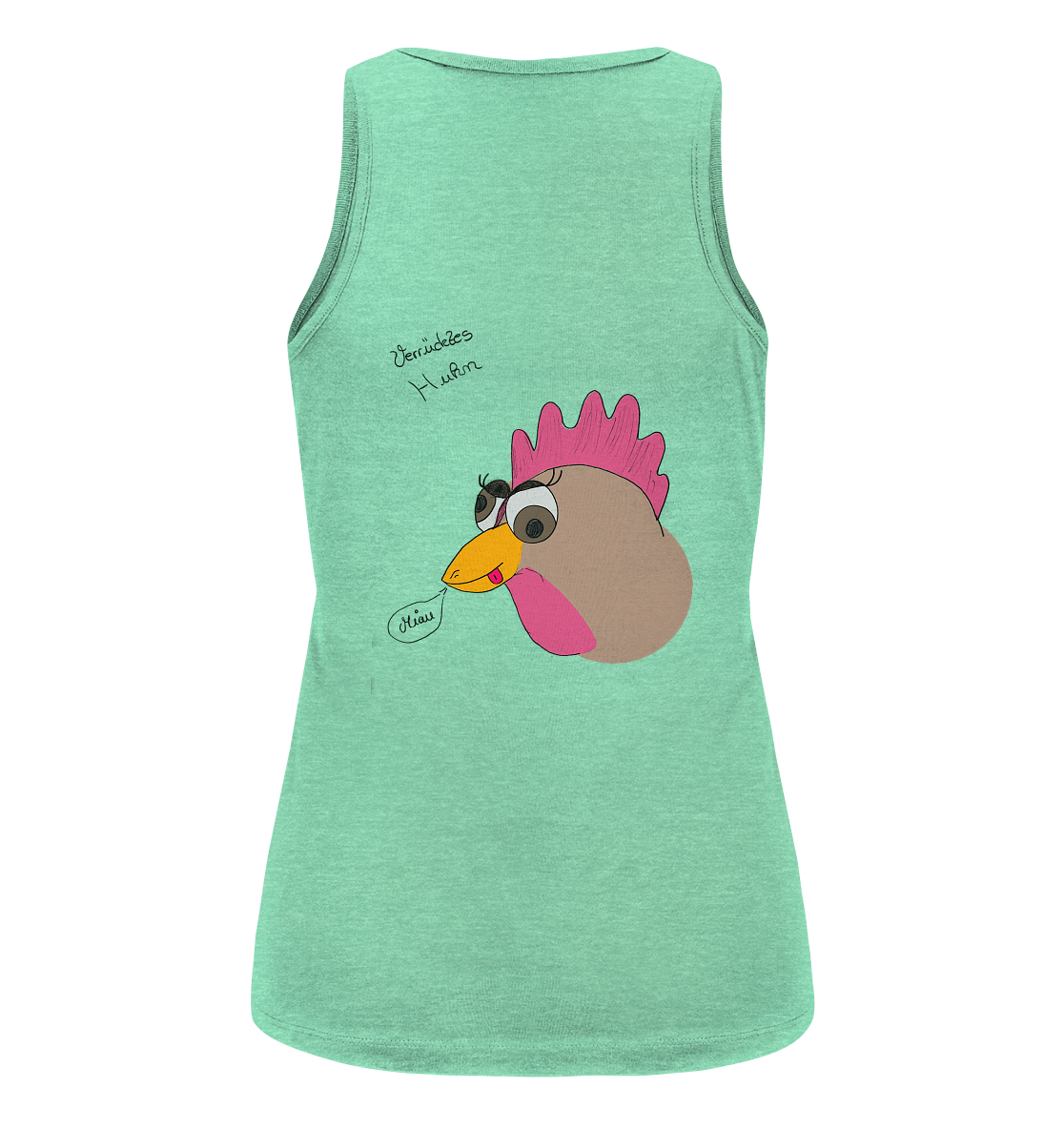 Verrücktes Huhn - Ladies Organic Tank-Top