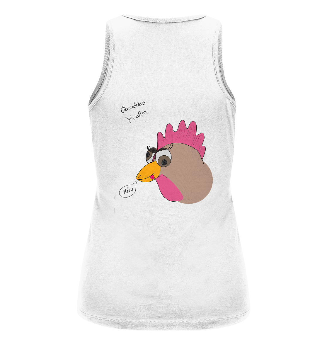 Verrücktes Huhn - Ladies Organic Tank-Top