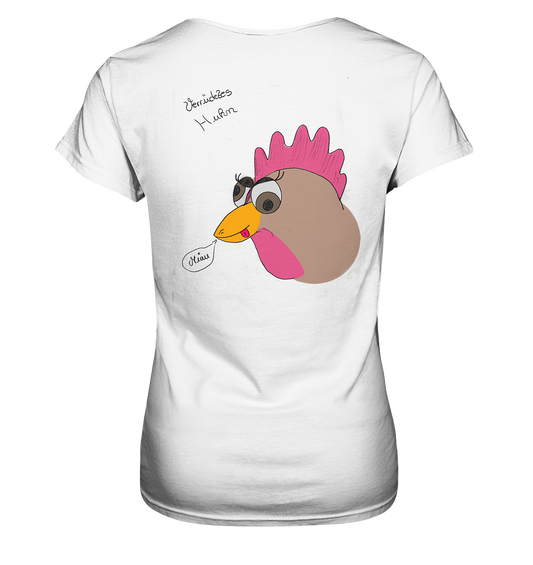 Verrücktes Huhn - Ladies Premium Shirt