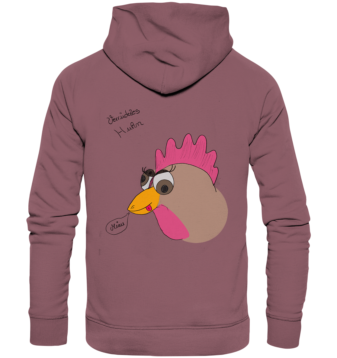 Verrücktes Huhn - Organic Hoodie