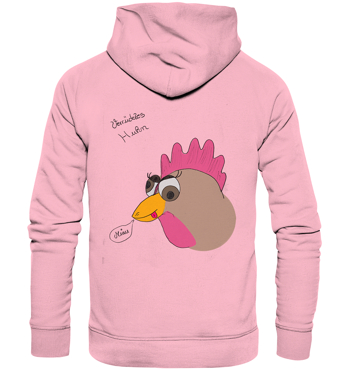 Verrücktes Huhn - Organic Hoodie