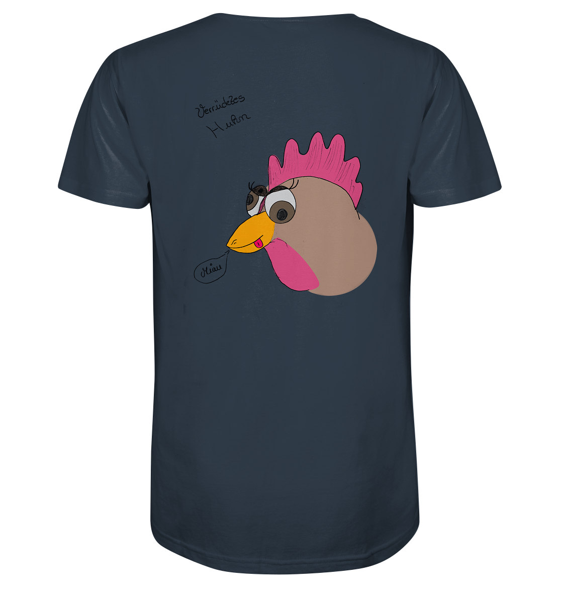 Verrücktes Huhn - Organic Shirt