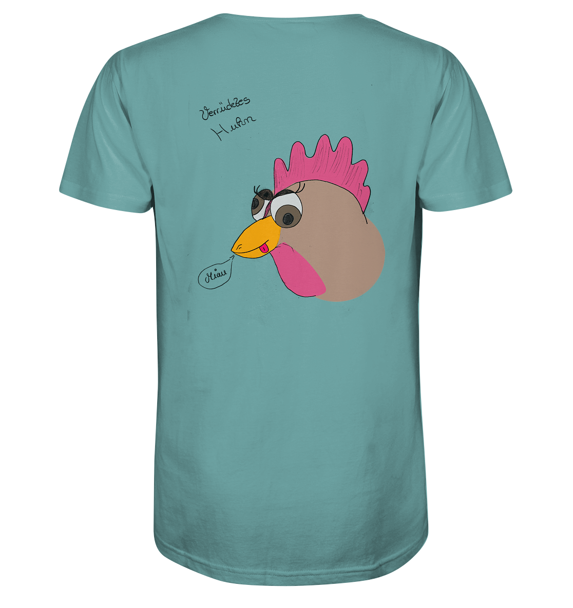 Verrücktes Huhn - Organic Shirt