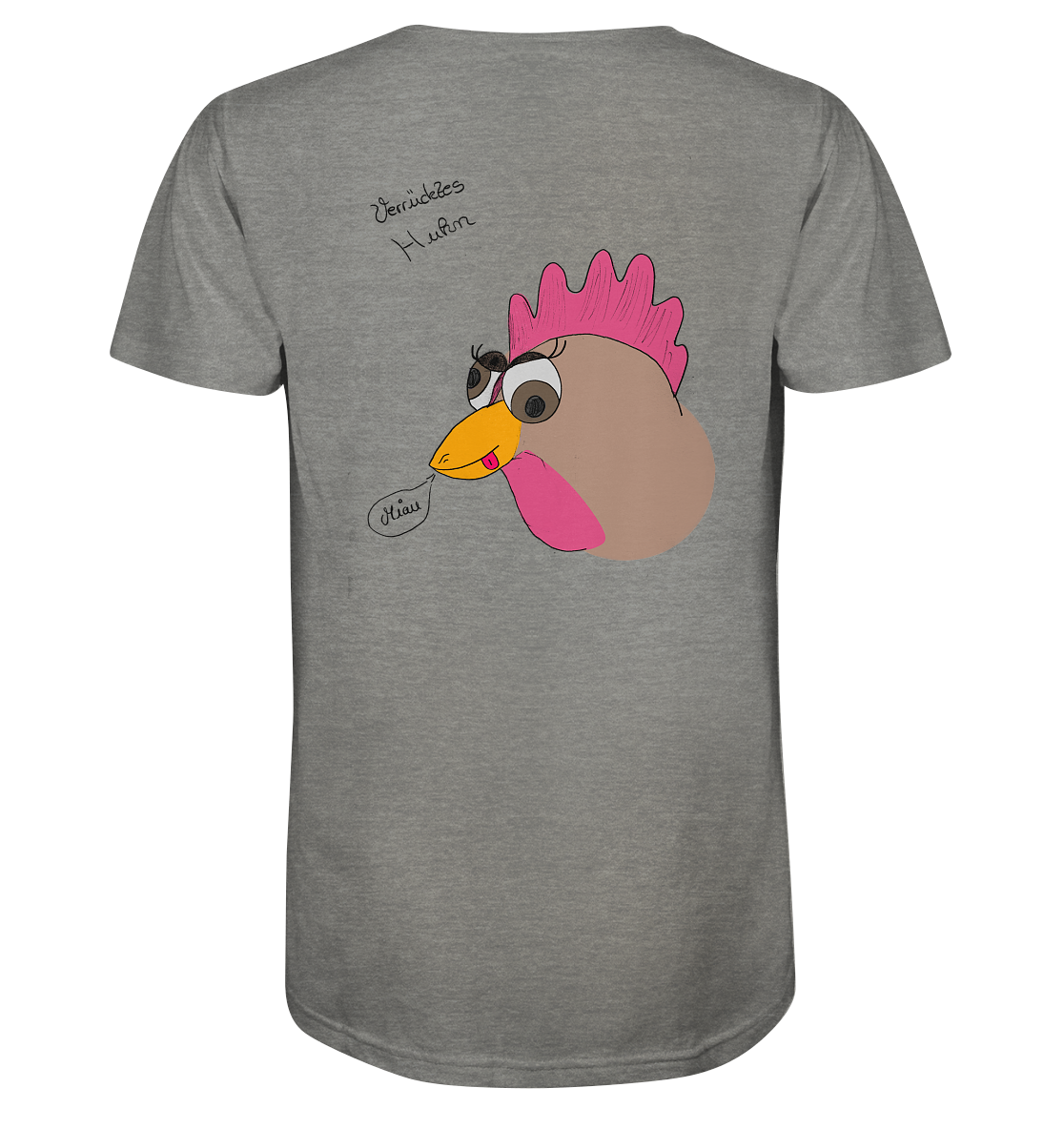 Verrücktes Huhn - Organic Shirt