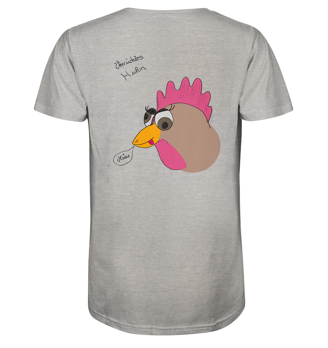 Verrücktes Huhn - Organic Shirt