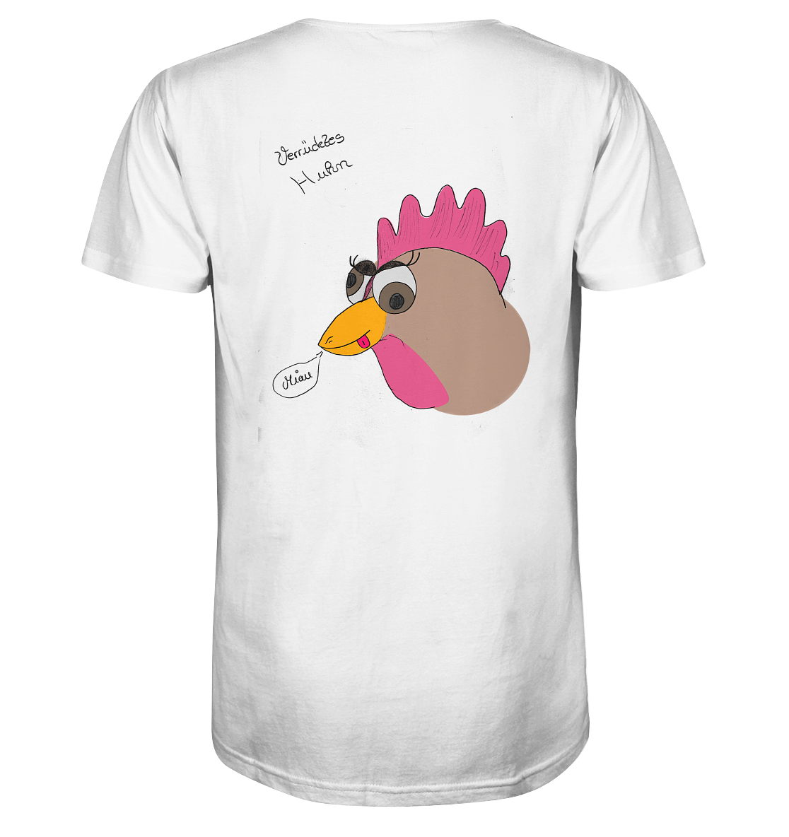 Verrücktes Huhn - Organic Shirt