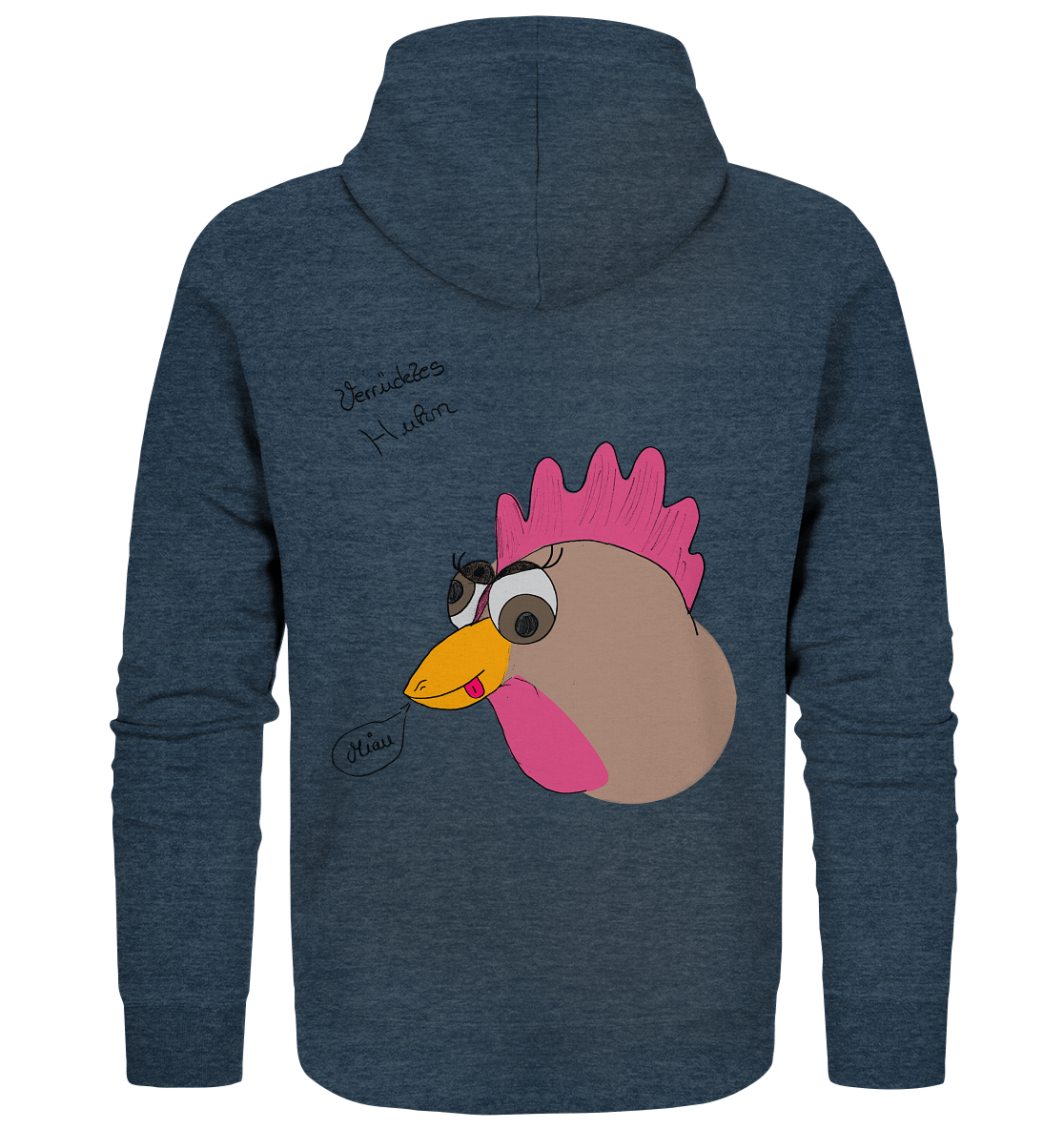 Verrücktes Huhn - Organic Zipper