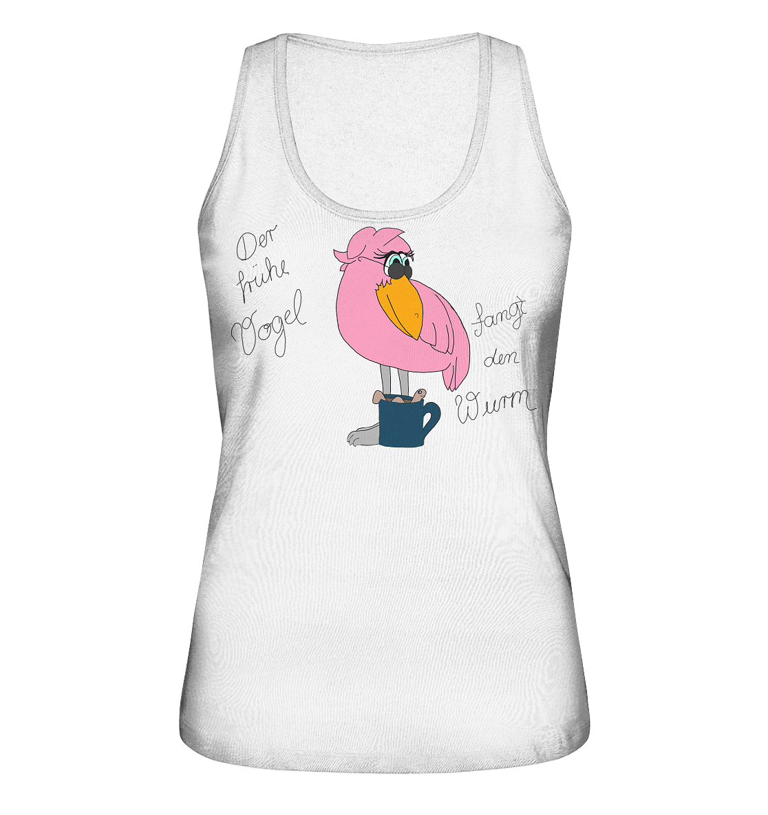 Der frühe Vogel  - Ladies Organic Tank-Top