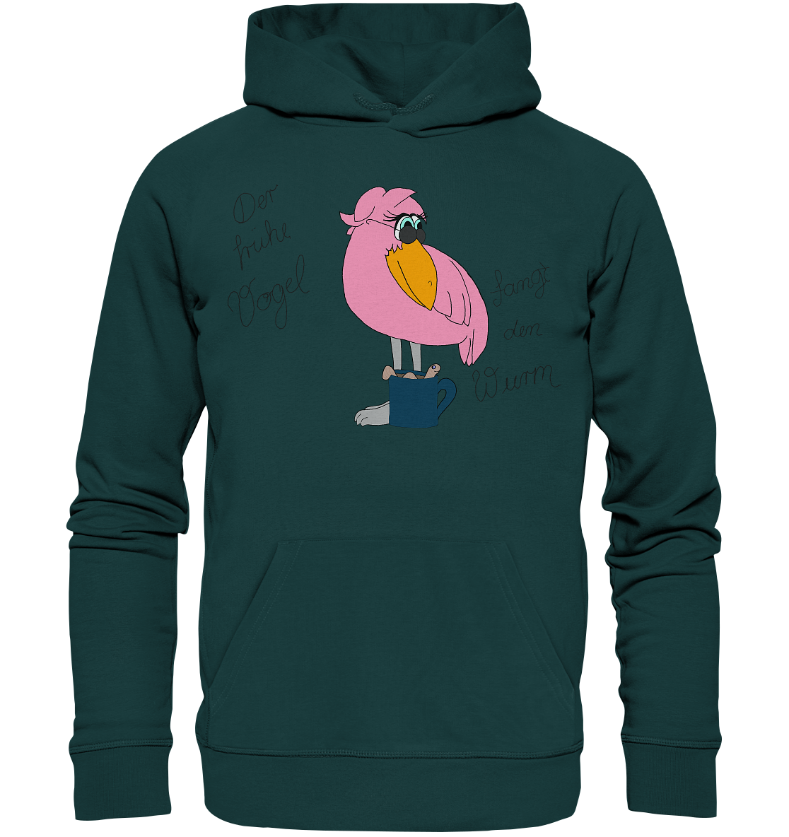 Der frühe Vogel  - Organic Hoodie